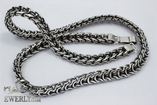 Плетения мужских серебряных цепочек с названиями